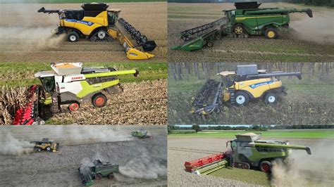 M Hdrescher Spezial Claas New Holland John Deere Fendt K Youtube