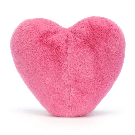 Jellycat Amuseables Hot Pink Heart Frankie Doodle