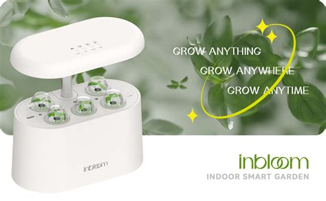 Inbloom Hydroponics Growing System Kit Indoor Garden With LED Grow