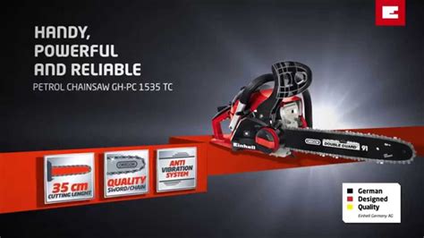 Einhell GH PC 1535 TC Petrol Chainsaw YouTube