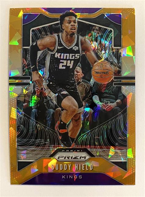 Panini Prizm Buddy Hield Orange Ice Prizm Ebay