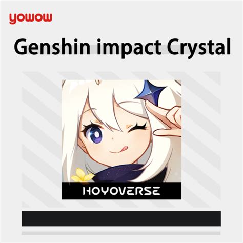 Genshin Impact Genesis Crystals[ 300 6480 Crystals ] Top Up 24 7 Online Service Yowow Lazada