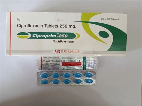 Ciprofloxacin Hydrochloride 250 Mg Tablet At Rs 800 Box Ciplox