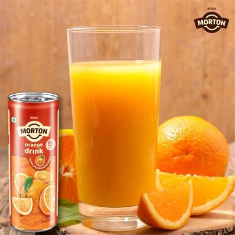 Morton Foods Orange Drink Zesty And Refreshing In 240ml Can