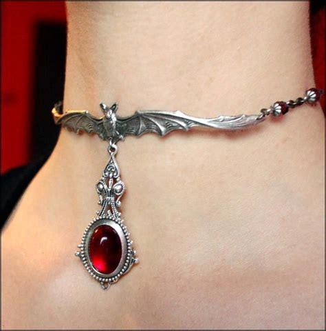 Vampire Necklace Pinkabsinthe Gothic Jewelry Goth Jewelry Fantasy