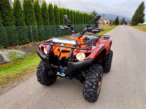 Yamaha Grizzly Special Edition Wspomaganie Homologacja Sprowadzony