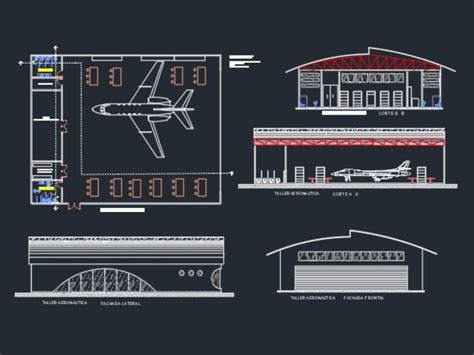 Statek Szkolny Aeronautyki Plany W Programie Autocad Biblioteka Cad