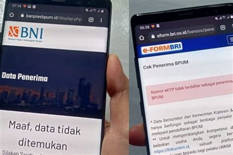 Daftar Nama Penerima Bantuan BPUM Tahap 2 Via BNI Atau BRI Pakai Nomor