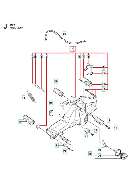 Zbiornik Paliwa Pilarki Husqvarna Xp