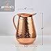 Amazon Artisans Anvil Copper Pitcher W Copper Handle Pure 100