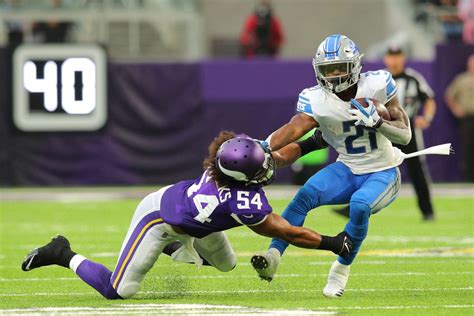 Detroit Lions vs. Minnesota Vikings first half open thread - Pride Of ...