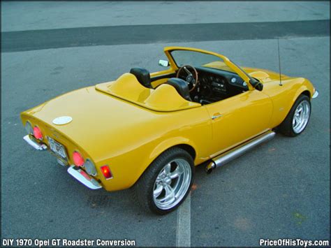 DIY Opel GT Roadster conversion