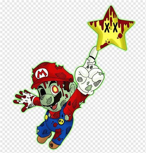 Zombie Art Mario Zombie Videojuego Personaje De Ficción Mario Png