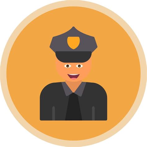 Police Vector Icon Design 21061342 Vector Art At Vecteezy