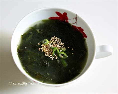 Miyeok Guk For The Soul Korean Seaweed Soup Chow Divine