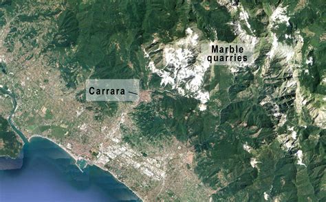 carrara marble quarry map   visit carrara marble quarries