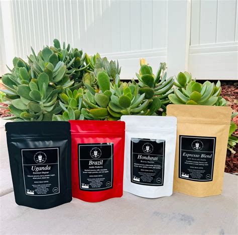 Coffee Sample Set – 3oz Bags - Coffee Beards & Bowties