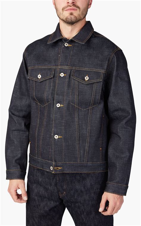 Naked Famous Denim Denim Jacket Elephant Indigo Oz Cultizm