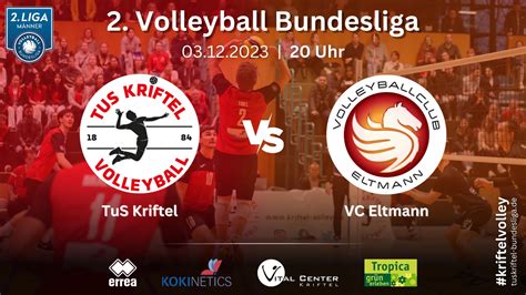 Blsm Free Spiel Der Woche Tus Kriftel Vs Vc Eltmann Video