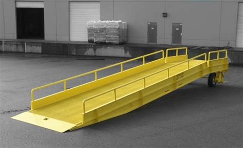 Vepl Portable Loading Dock Ramp For Warehouse Verticon Equipments