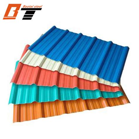 Aluminium Zinc Coated Galvanized Roofing Sheet Color Coated Corrugated