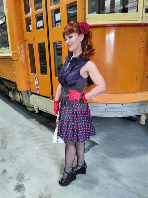Pinup on a Train by HollySeeligerDesigns on DeviantArt
