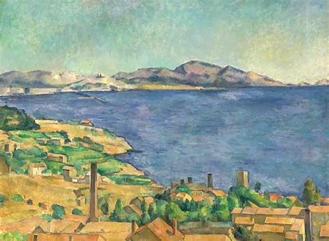 Spotlight Art And Poetry The Gulf Of Marseilles Seen From Lestaque