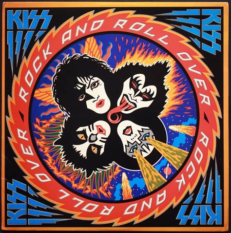 KISS Rock and Roll Over Album Cover POSTER 24 X 24 Inches - Etsy