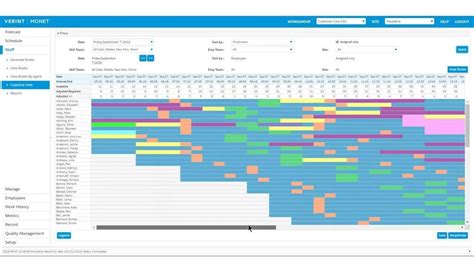 Verint Monet WFM For Salesforce Demo YouTube