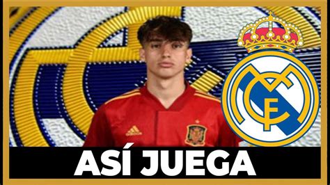 ASÍ JUEGA IKER BRAVO nuevo FICHAJE del REAL MADRID para el CASTILLA