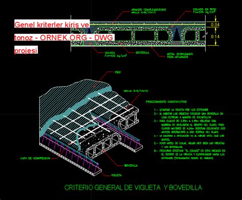 Proje Sitesi Detay Ah Ap Tavan Kaplama Autocad Projesi