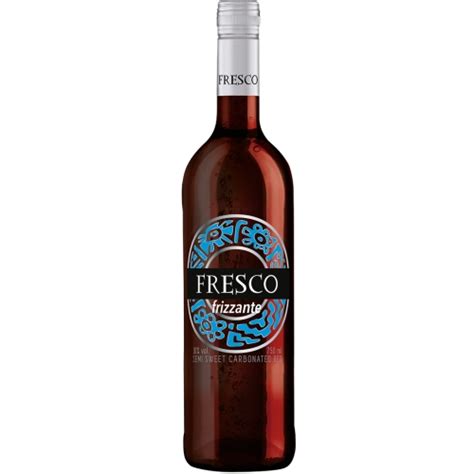 Fresco Frizzante Czerwone Wino 0 75L 10 Smile Shop Alkohole