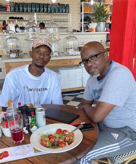 Actress Sophie Ndaba's son Lwandle spends Father’s Day with his father ...