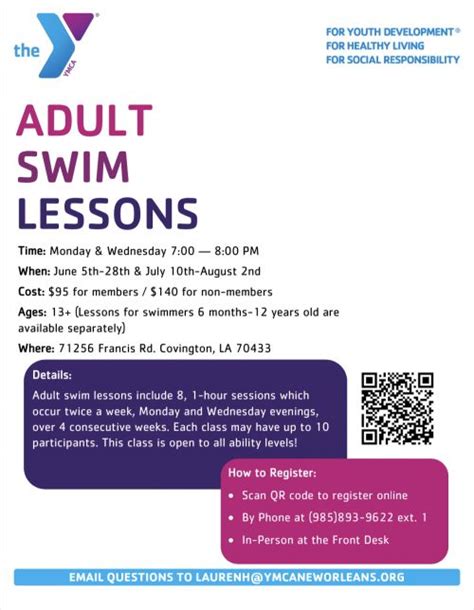 West St Tammany Swim Lessons Ymca Of Greater New Orleans