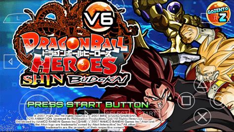 Super Dragon Ball Heroes Shin Budokai 2 Mod ISO V6 EOG