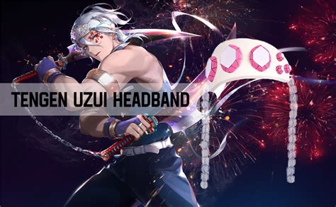 Karc Uzui Tengen Headband Sound Hashira Headwear Headgear