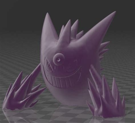 Mega Gengar 3d Model 3d Printable Cgtrader