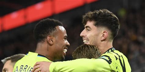 Late Kai Havertz Goal Sees Arsenal Beat Brentford To Reach Premier