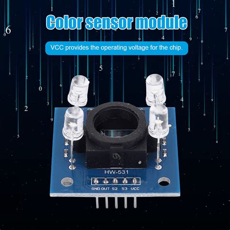 Gy Tcs Color Sensor Module Dc V Color Sensing Module Useful For