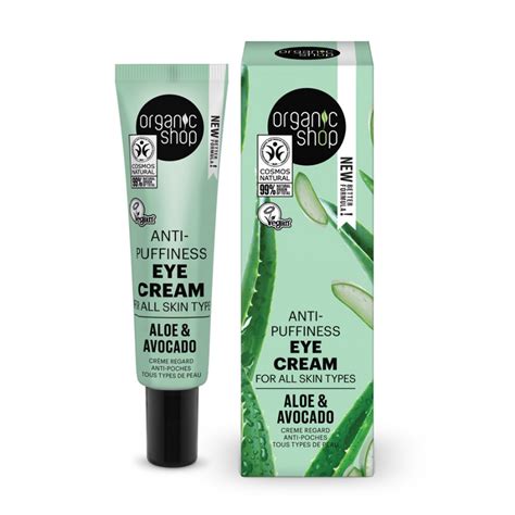 Crema Pentru Ochi Avocado Aloe Ml Organic Shop Dr Max Farmacie