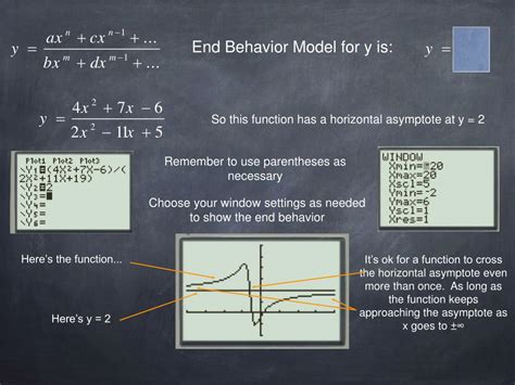 Ppt End Behavior Models And Asymptotes Powerpoint Presentation Free