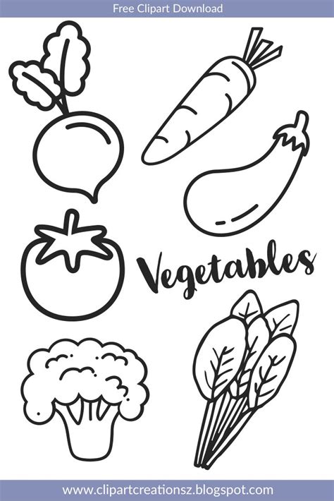 Vegetables Images | Vegetable coloring pages, Free coloring pages ...