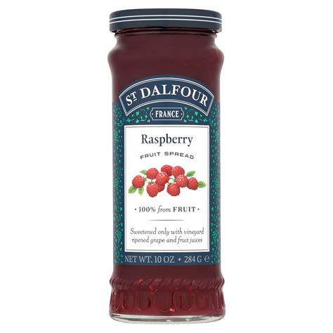 St Dalfour Confiture Raspberry 284 G