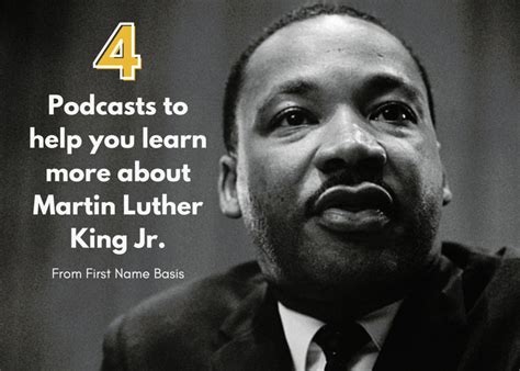 4 Podcasts To Hep You Learn More About Martin Luther King Jr First