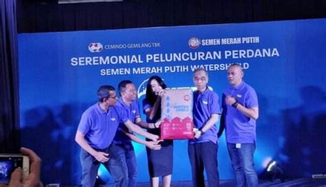 Pertama Di Indonesia Cemindo Gemilang Luncurkan Produk Semen Merah