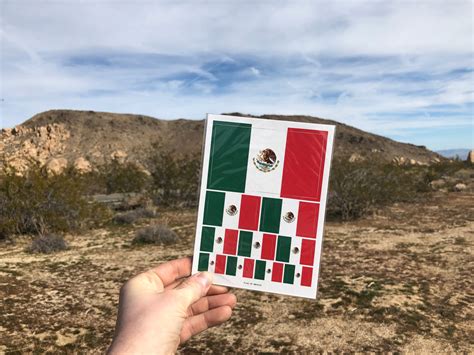 Mexico Flag Sticker, Weatherproof Vinyl Mexican Flag Stickers ...