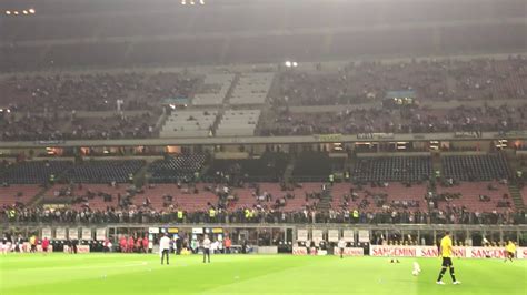 Inter Cagliari Live San Siro Ingresso In Campo Giocatori Da Bordo