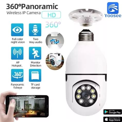 Yoosee G S Hd P Rotatable Automatic Tracking Smart Cctv Bulb