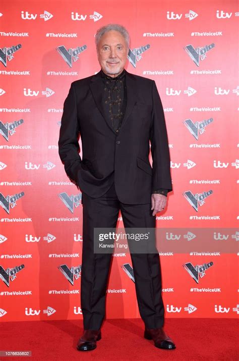 Sir Tom Jones Attends The Voice Uk 2019 Launch At W Hotel Leicester News Photo Getty Images