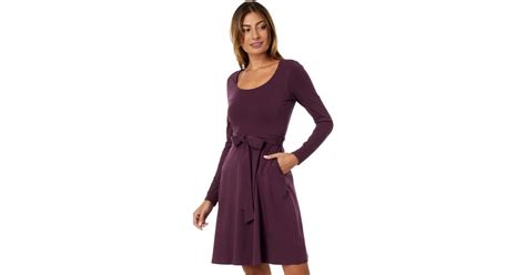 Pact Fit And Flare Ballet Dress In Purple Lyst